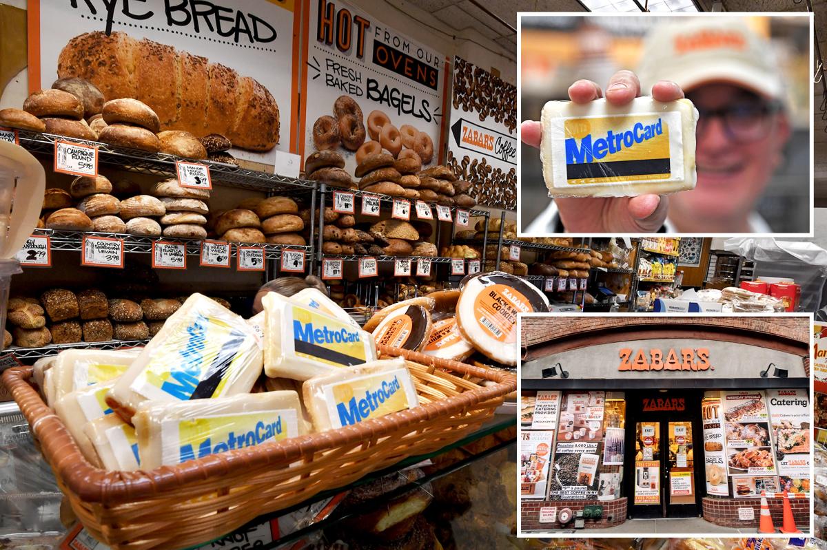 Zabar's struggles to keep MetroCard cookies in stock