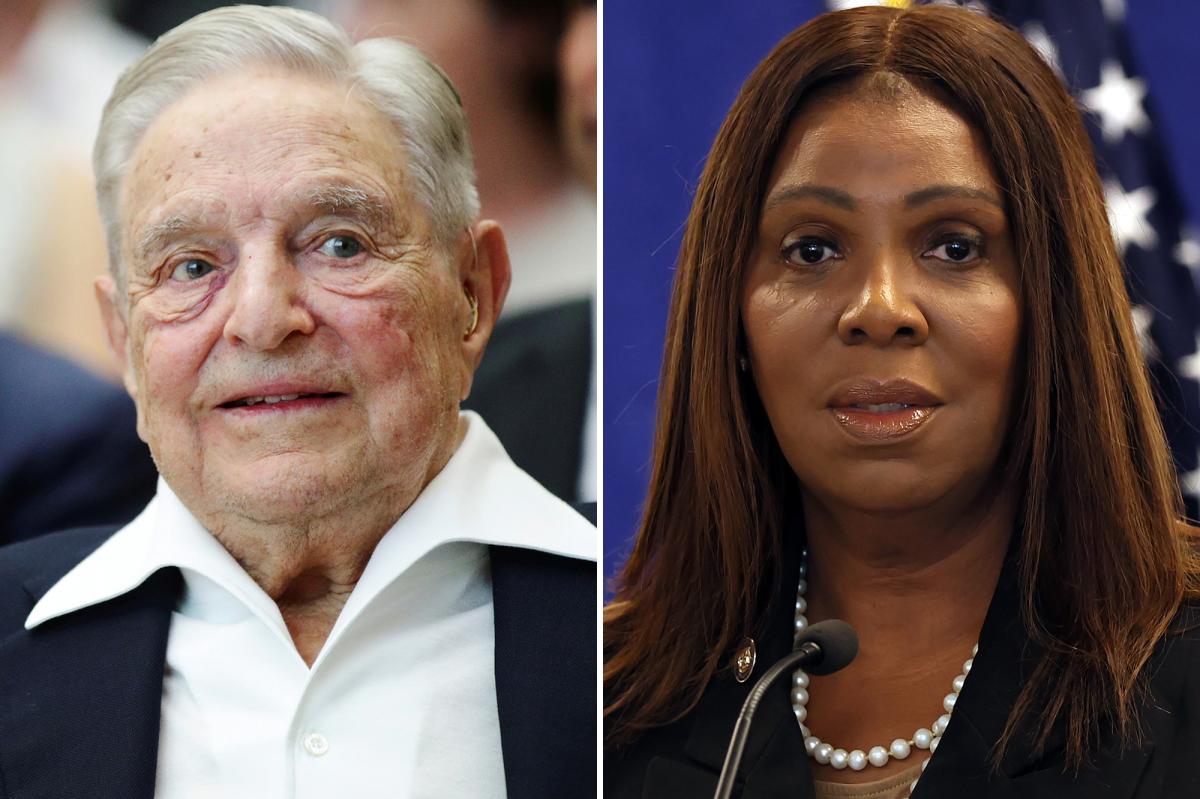 Far-left billionaire George Soros and family donated $71,000 Trump-hating NY AG Letitia James