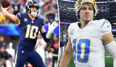 Justin Herbert to sit out Chargers' season finale vs. Broncos