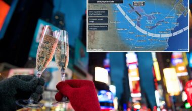 NYC New Year's Eve could be coldest since 2017 — with snow!