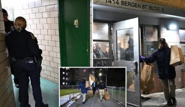 Boy, 15, shot in the head, critically hurt in lobby of NYC public housing building: cops