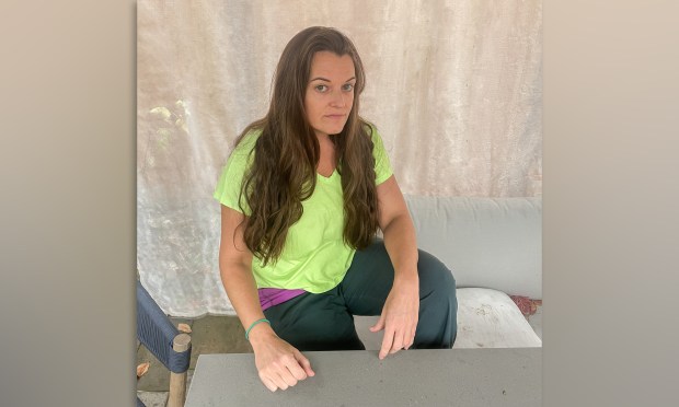 Brigid Pierce was arrested at a protest in Brooklyn on June 3, 2020.