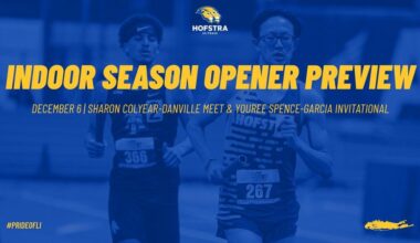 Hofstra Men Begin Indoor Season In Boston and Staten Island