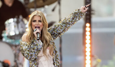 Jessica Simpson performs at NBC's "Today" show Citi Concert Series at Rockefeller Plaza on July 23, 2025 in New York City.