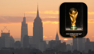 Which FIFA World Cup teams will be playing games in NY/NJ?