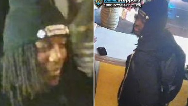 Police released suveillance images of a man who they believe fired shots that critically wounded New York Jets cornerback Kris Boyd in Midtown. (NYPD)