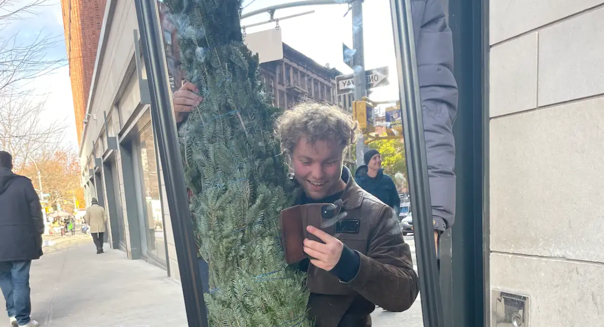 How much is a NYC Christmas tree in this economy? Yule love this map.