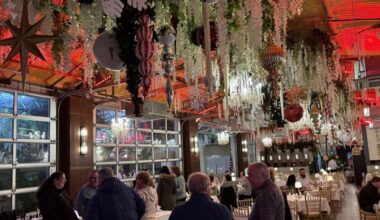 Long Island restaurants with standout holiday decorations
