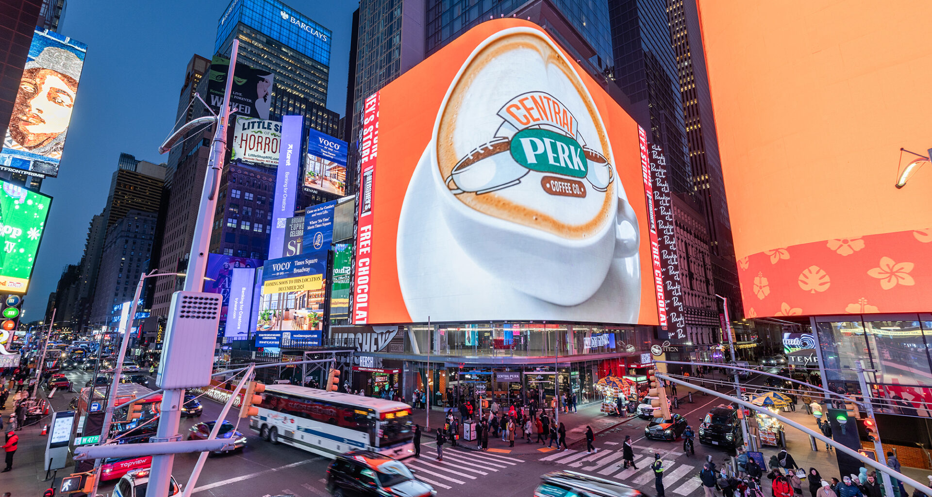 Inside the 'Friends'-Inspired Central Perk Coffeehouse in Times Square, NYC