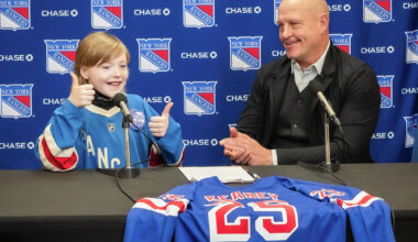 11-year-old from Cairo becomes New York Ranger for a day