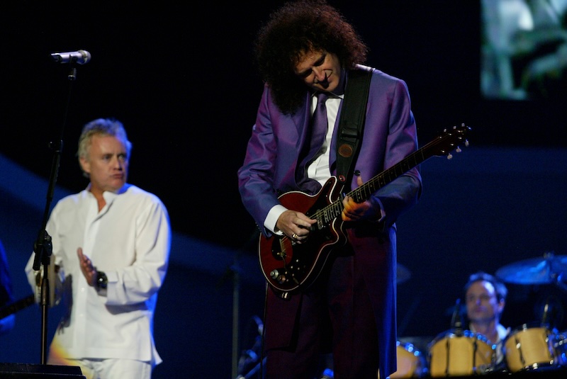 Queen’s Brian May Gives Black Sabbath’s Tony Iommi A Replica Of His Signature Red Special Guitar