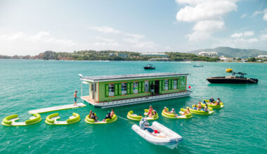 I flew from NYC to the Virgin Islands just to eat at this floating taco bar