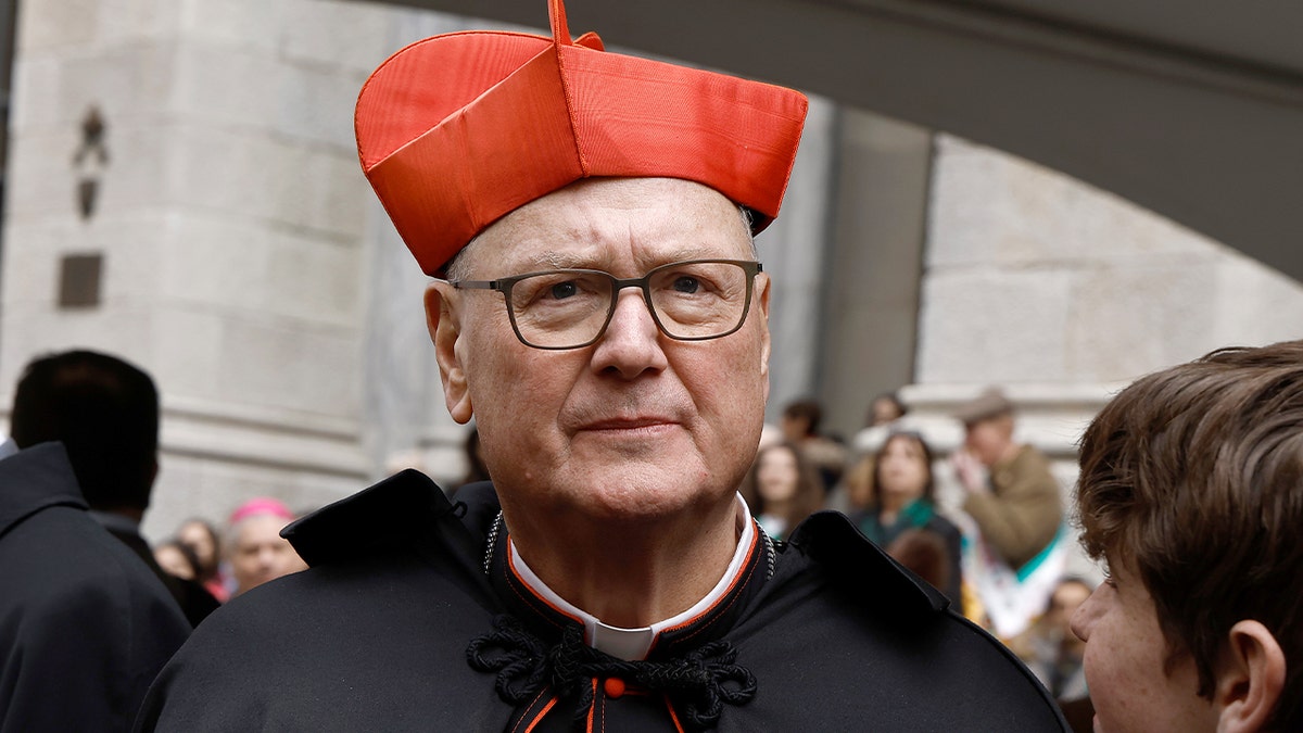 A senior Catholic leader during a major New York City parade.