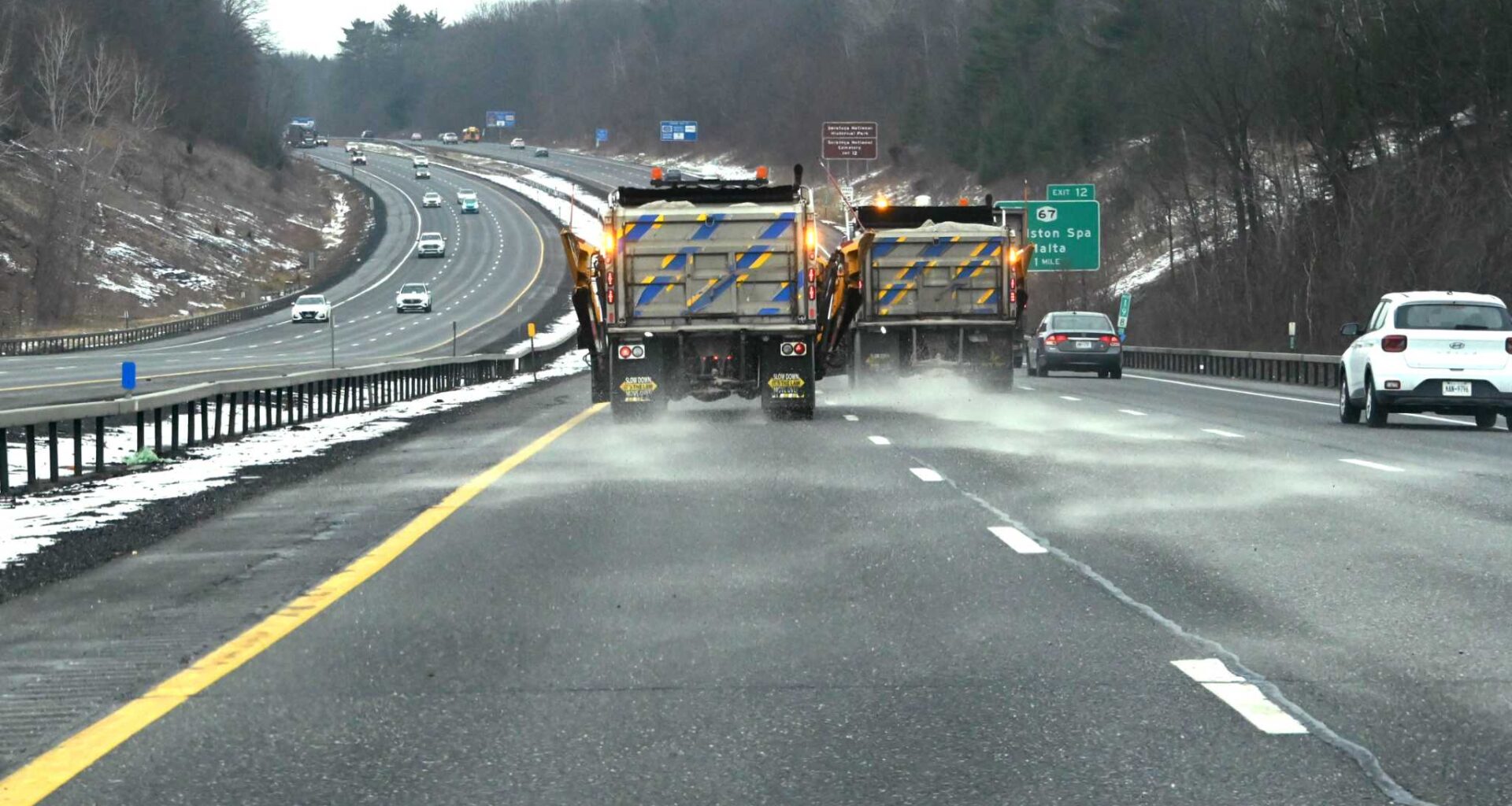 Snow, wintry mix may cause slick roads in Saratoga County
