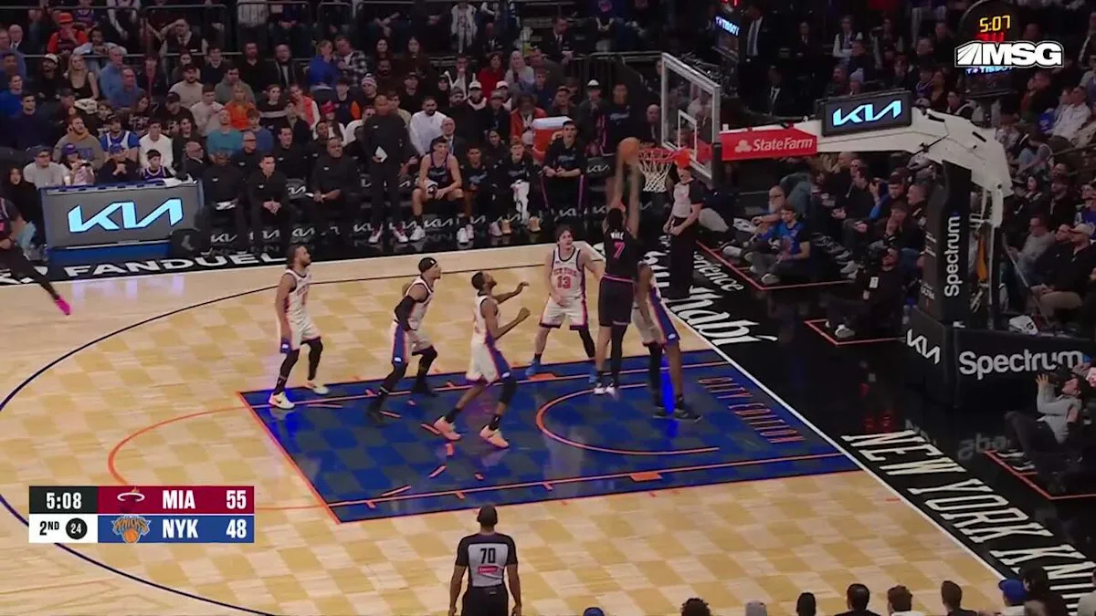 Brunson being out will result in low scoring game