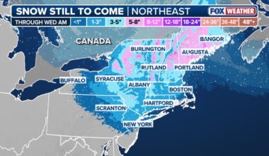 Sleet, snow arrive in the tri-state: How much is expected today?