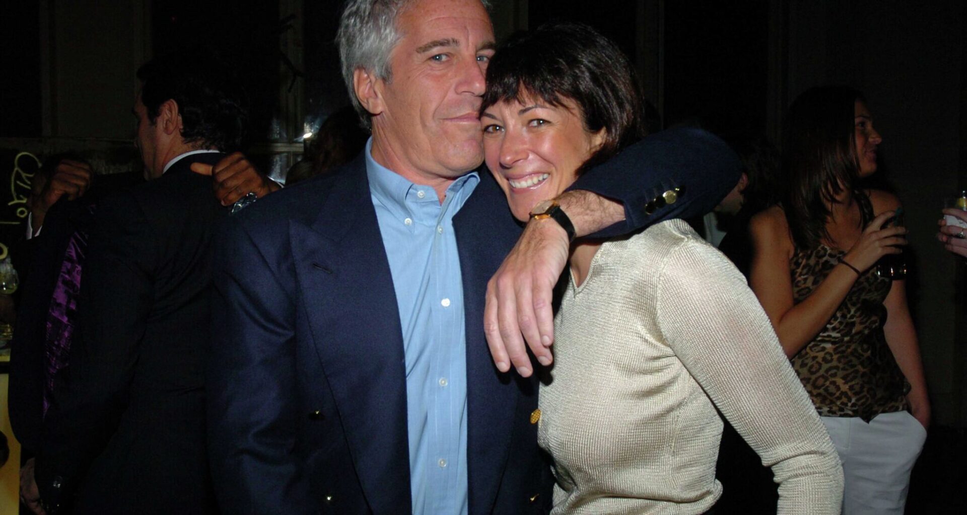 Sex traffickers Jeffrey Epstein and Ghislaine Maxwell attend a benefit concert on March 15, 2005 in New York City. Maxwell is one of 10 co-conspirators listed in a Tuesday release of Department of Justice files on Epstein.
