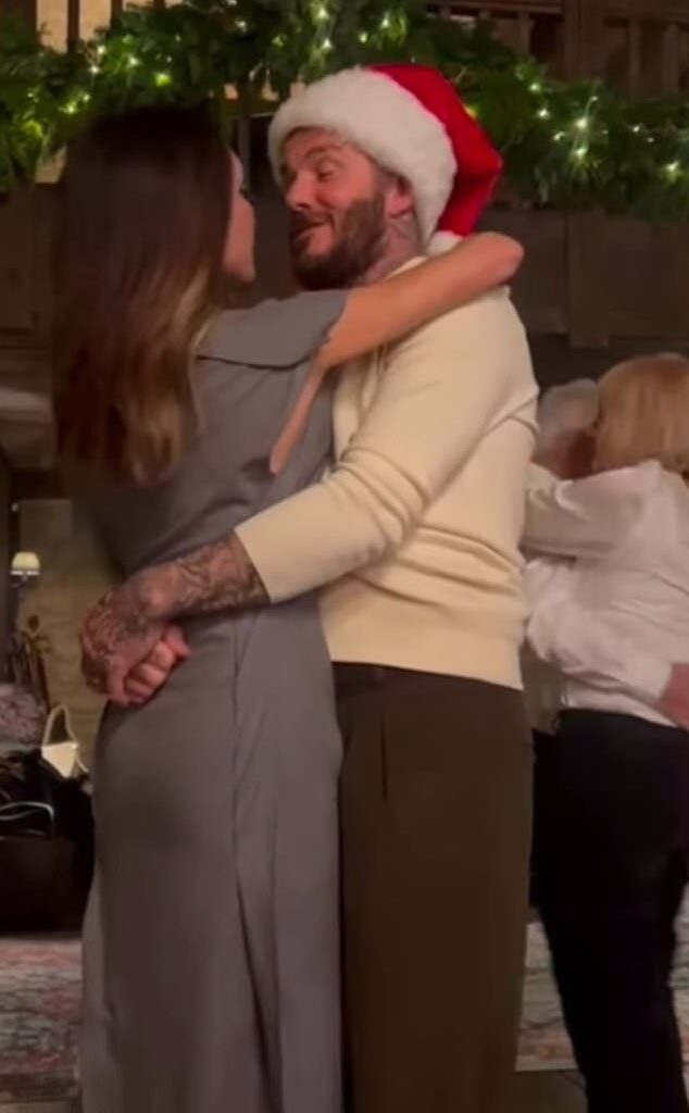 'We've got nothing to be sorry for': Victoria and David Beckham send a clear message to son Brooklyn amid feud as they dance to song with defiant lyrics while he remains in the US with wife Nicola