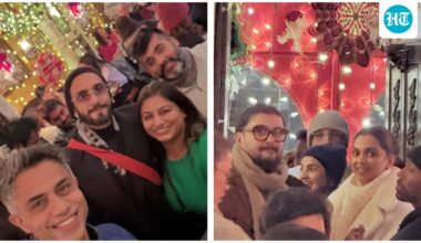 Ranveer Singh and Deepika Padukone ring in New Year in New York City, pose with fans. See pics