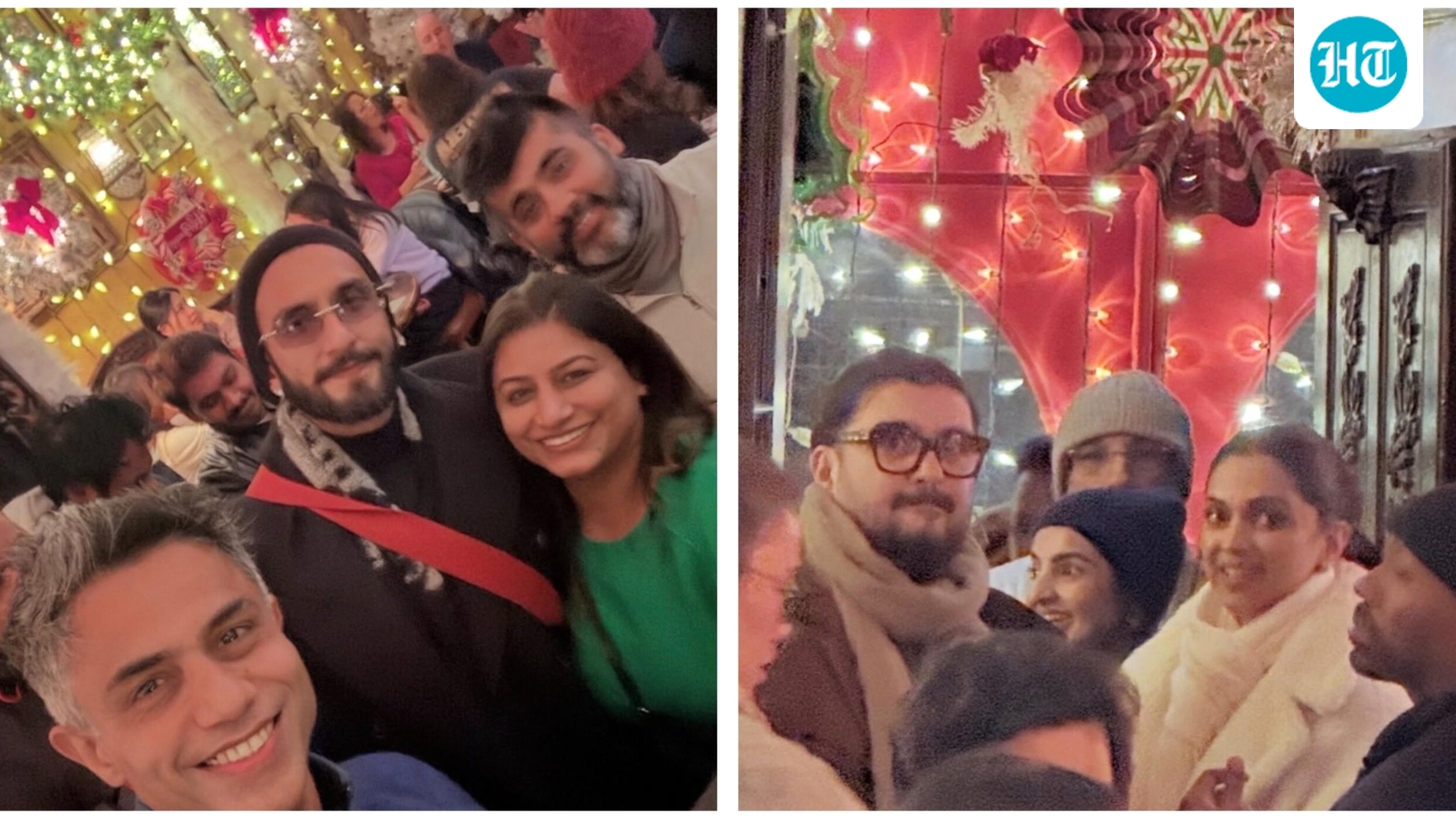 Ranveer Singh and Deepika Padukone ring in New Year in New York City, pose with fans. See pics