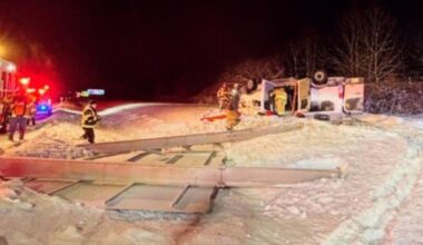 14 hospitalized after Thruway rollover crash in Hudson Valley