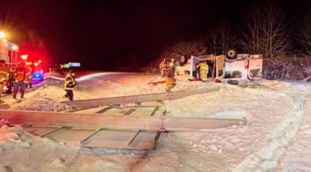 14 hospitalized after Thruway rollover crash in Hudson Valley