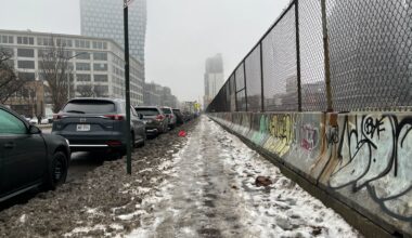 What happens when the city or the state doesn’t shovel its own sidewalk? Nothing.