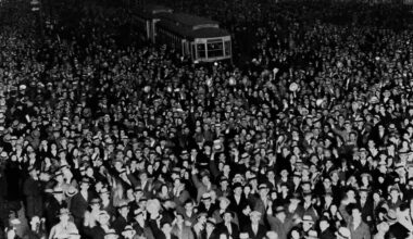 1st Times Square New Year’s celebration held 