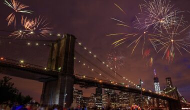 Where to Watch New Year’s Eve Fireworks for Free in NYC