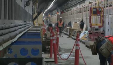 Amtrak gives inside look at East River tunnel project to repair damage from Superstorm Sandy