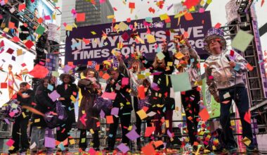 New Year 2026: New Year's Eve celebration in Times Square to welcome millions of people