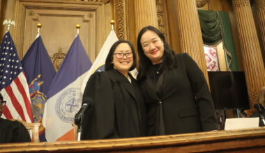 Hon. Lillian Wan, left, and Hon. Janice Chen. Photo by Mario Belluomo