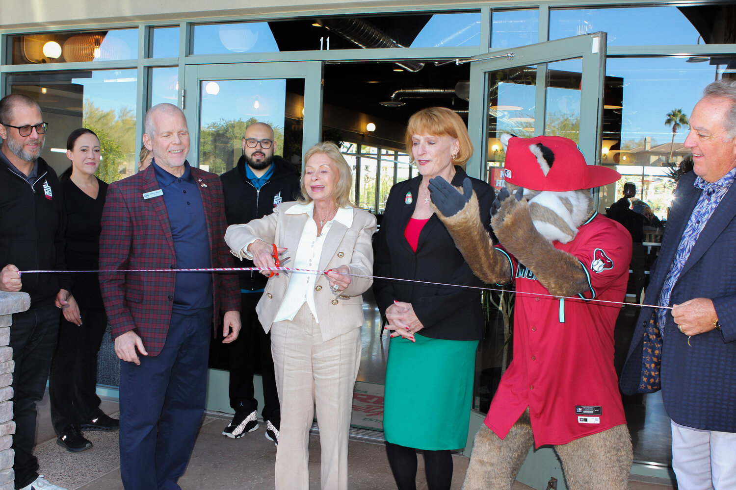 The opening day was held Wednesday, Dec. 17 and featured a ribbon-cutting ceremony and an excited lunchtime crowd.