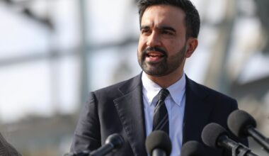 New York City mayor-elect Zohran Mamdani.