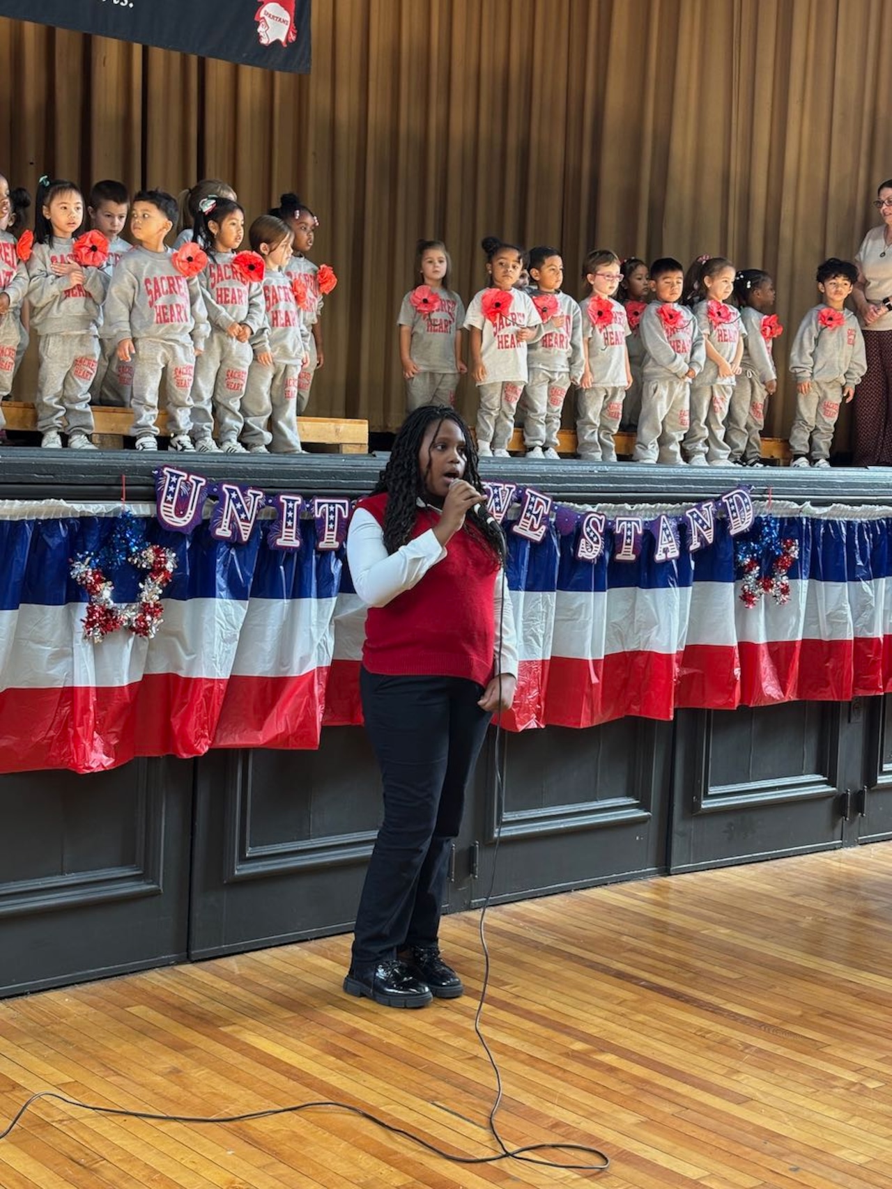 Sacred Heart School honors vets