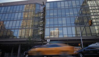 Bellevue Hospital in New York City, one of the city’s 11 publicly run hospitals