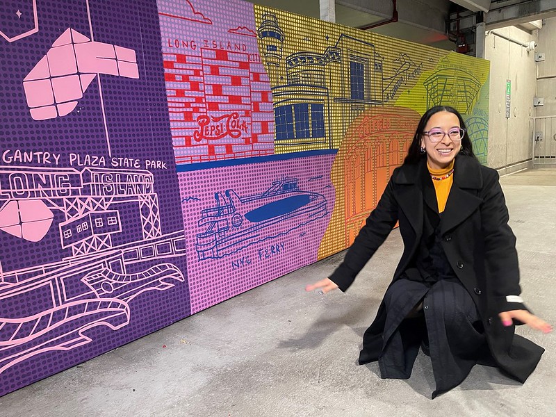 New mural celebrating iconic Queens landmarks unveiled at LaGuardia’s Terminal B – QNS