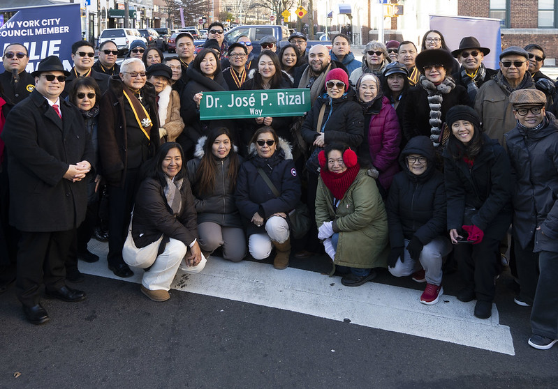 Elected officials, Filipino community celebrate co-naming of Woodside street in honor of Dr. José Rizal – QNS