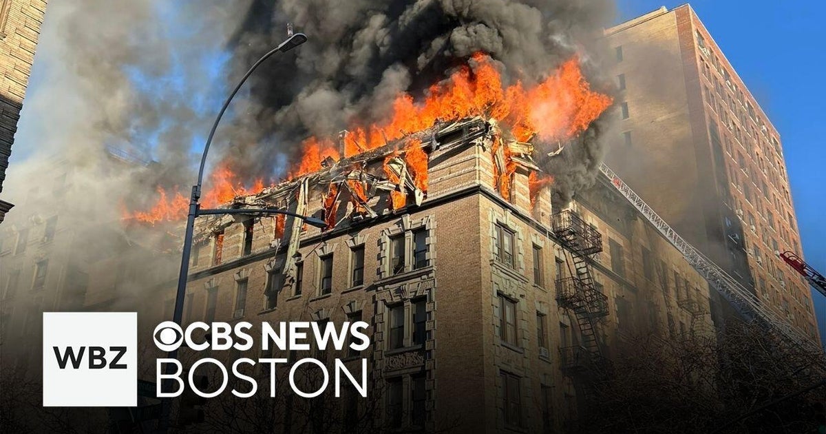 Huge fire damages Upper West Side apartment building in New York City
