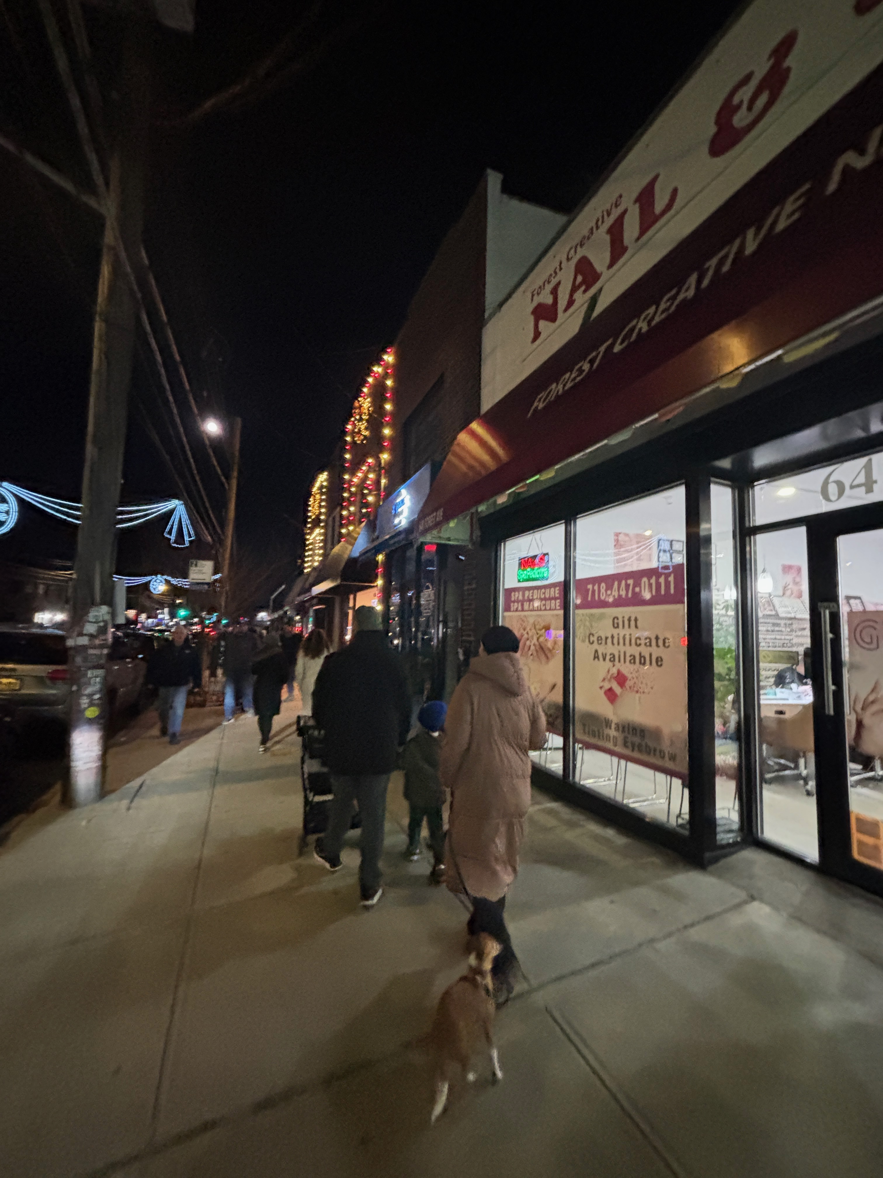 Santa Claus, a vintage 1953 Buick, and local food offerings highlighted the beloved West Brighton community event.