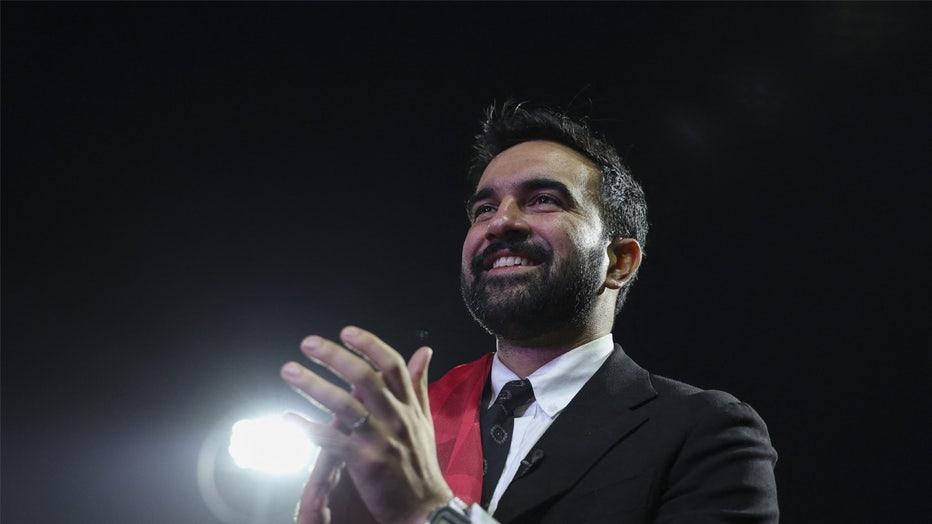 Democratic candidate for Mayor of New York City Zohran Mamdani smiles as he hosts "The Cost of Living Classic" soccer tournament of NYC Footy soccer league on October 19, 2025 in New York City. (Photo by ANGELA WEISS / AFP) (Photo by ANGELA WEISS/AFP via Getty Images)