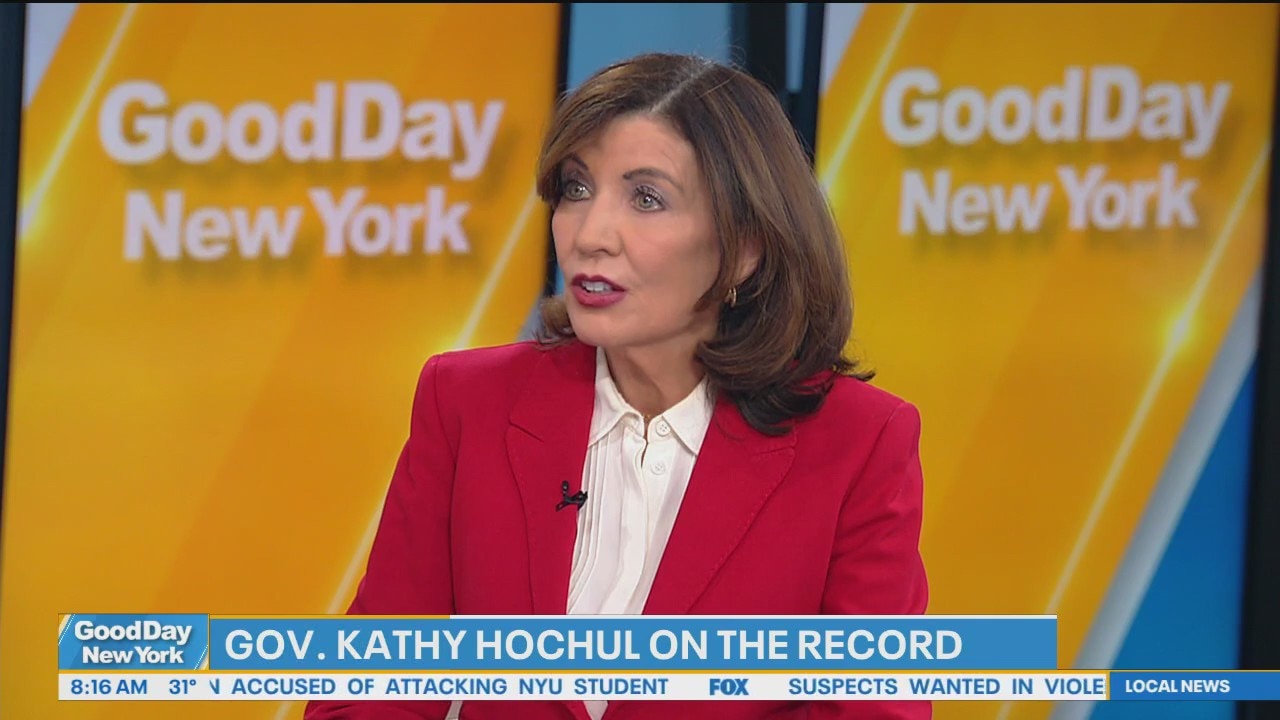 Hochul talks cellphone ban, working with Mamdani, raising taxes, MTA and SNAP | Full interview