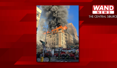 Fire rages at Manhattan building, raining debris onto sidewalk | News