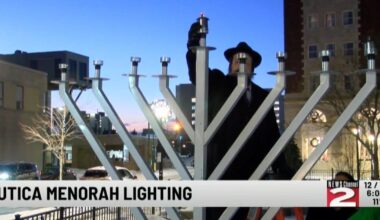 8-Day Festival of Lights Begins in Utica with Menorah Lighting | News