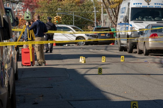 Victor Alvarenga was shot and killed on 45th Ave. and 163rd St., just around the corner from his home in Flushing, Queens. (Theodore Parisienne for New York Daily News)