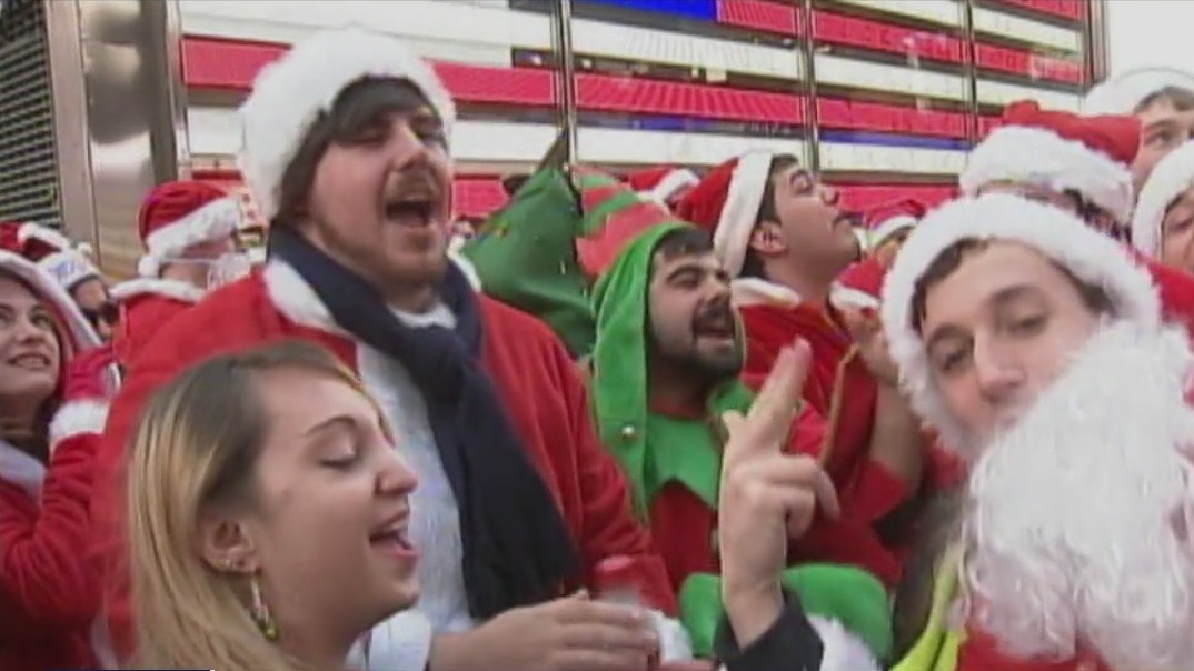 SantaCon alcohol restrictions on LIRR and Metro-North