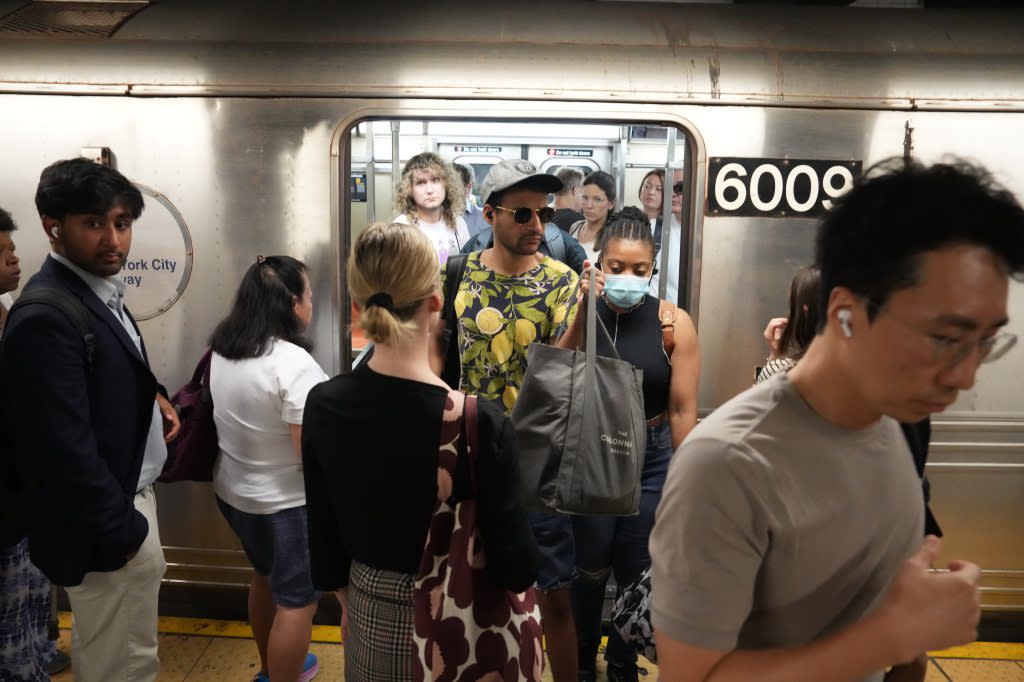 Riders switching from the F to the M train can expect less frequent service, Lieber said Wednesday. James Keivom