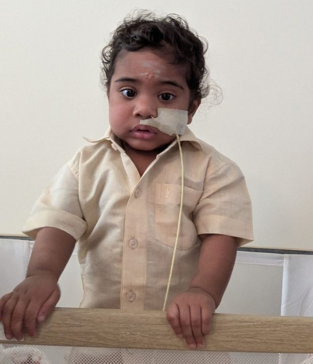 Dhruvan Gopi at his home in New Jersey.