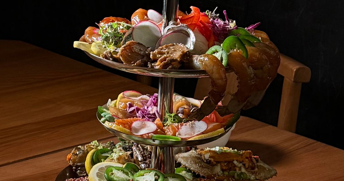 The Most Interesting Seafood Tower in NYC