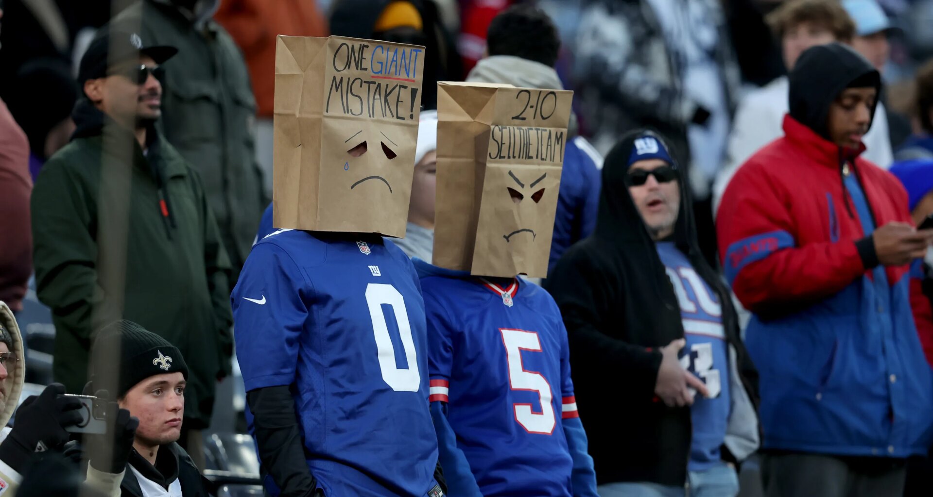 Giants fans demand GM Joe Schoen be fired as team becomes 'unwatchable'